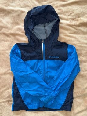 Columbia Kids Blue and Navy Windbreaker - XXS
